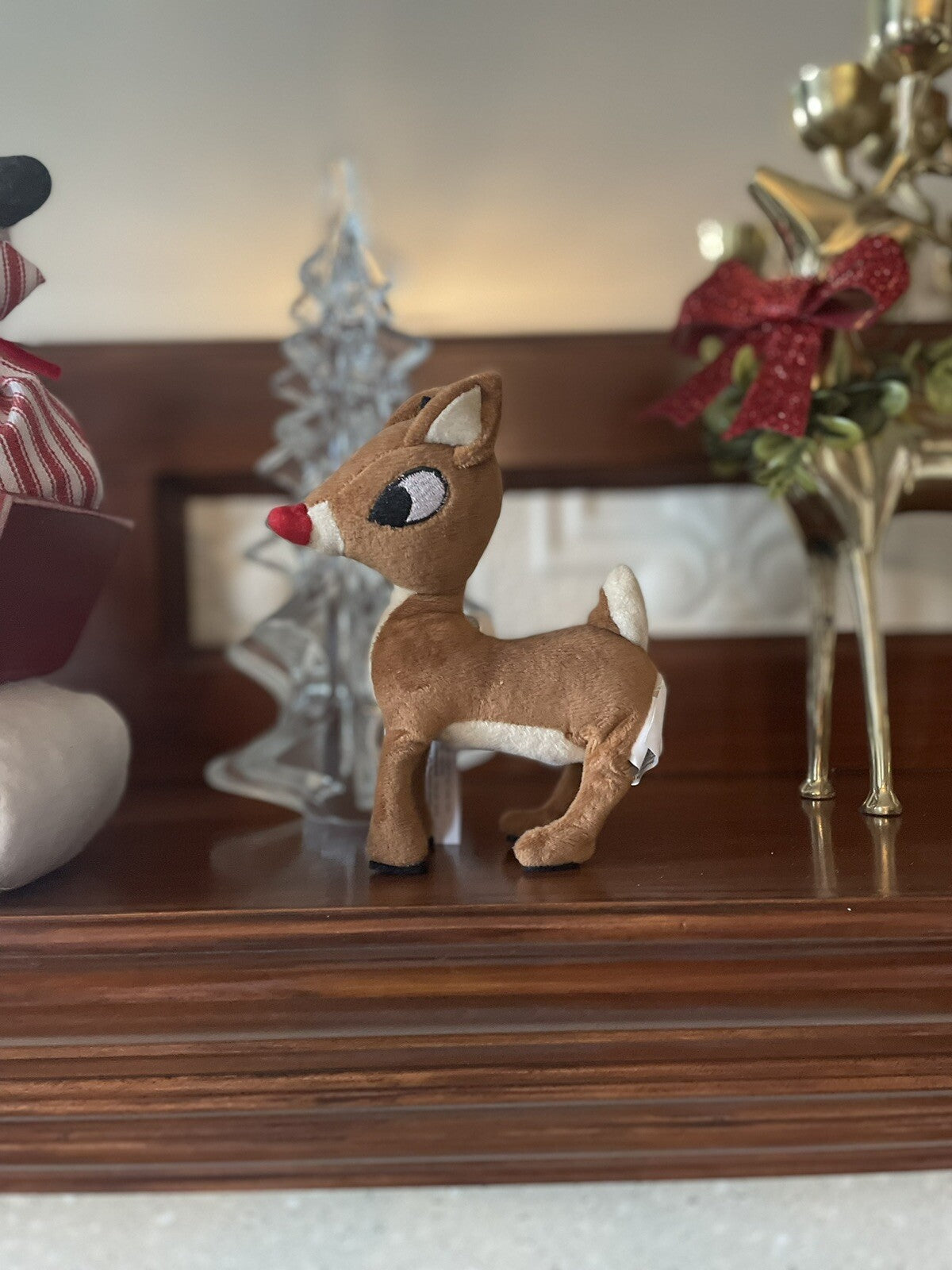 Pottery Barn Christmas Holiday Rudolph Ornament gift party Disney kid '