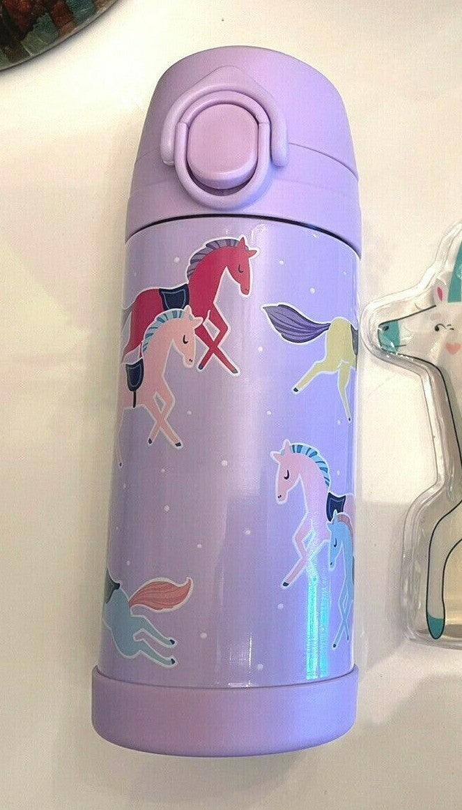 School Pottery Barn Disney horse unicorn WATER holiday girl pink pre k travel ]