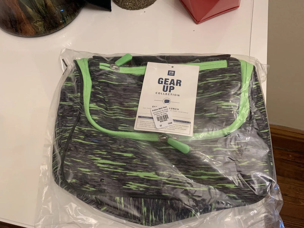 Pottery Barn School Lunch bag boy gear up disney travel Holiday Gift space .