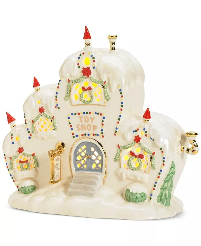 Lenox Holiday Grinch Stole Christmas Toy shop Dr Seuss figure Light kid gift '