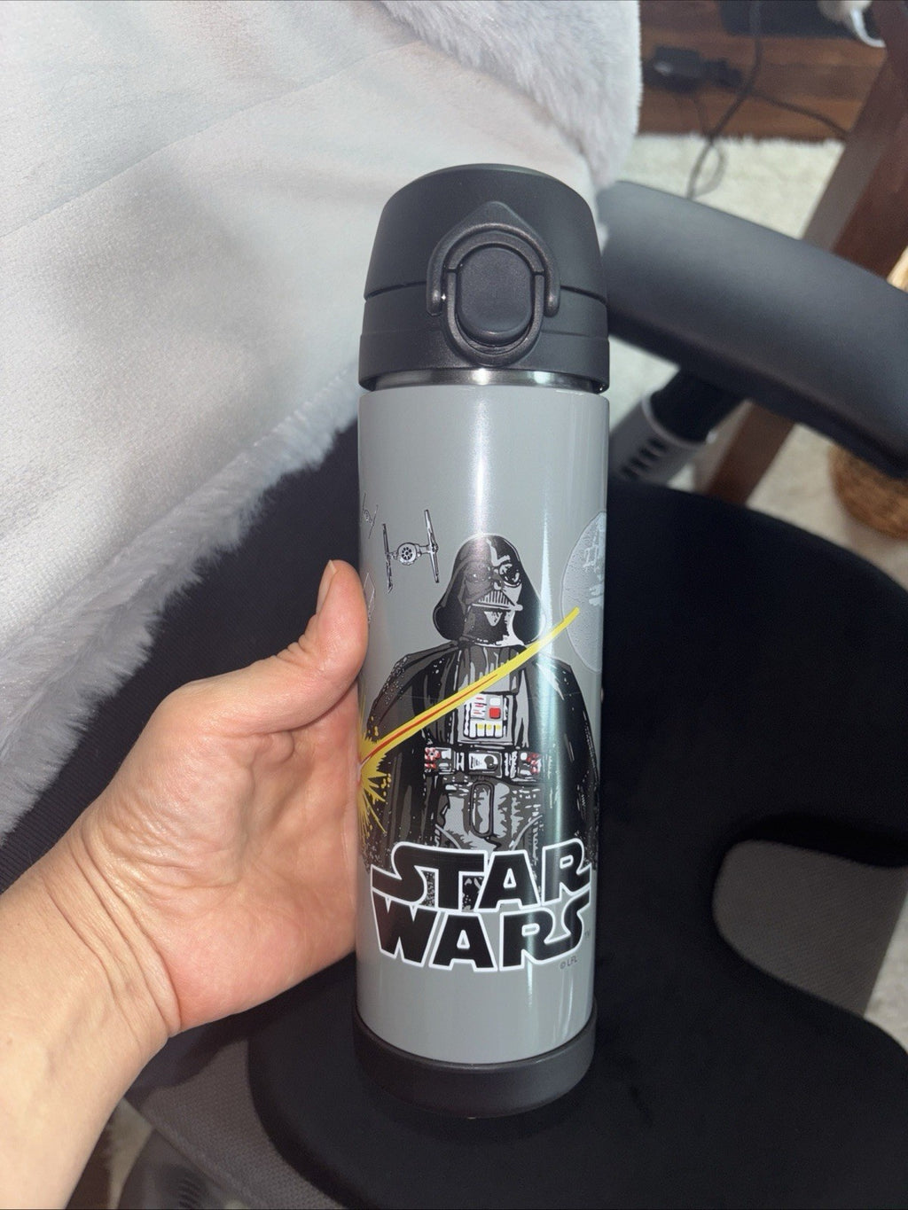 school Pottery barn STAR WARS Darth Solo Water Large jedi spaceship Travel  .