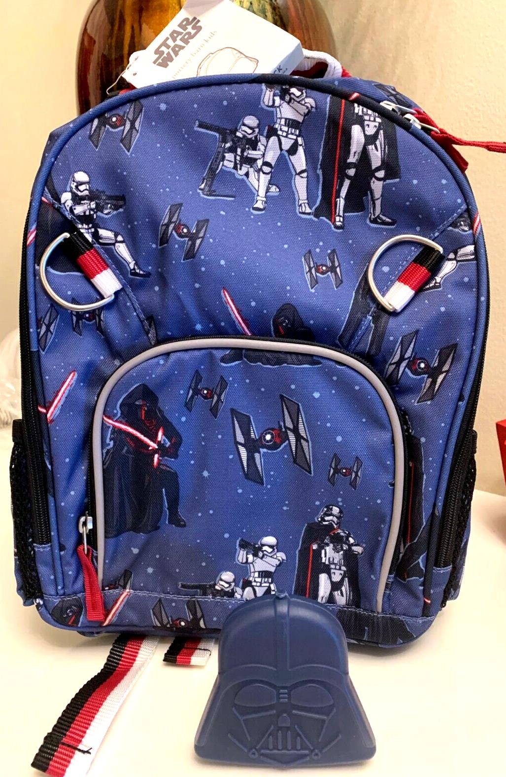 Pottery Barn School Disney STAR WARS Kylo Ren BACKPACK Jedi + travel Bag ?? n