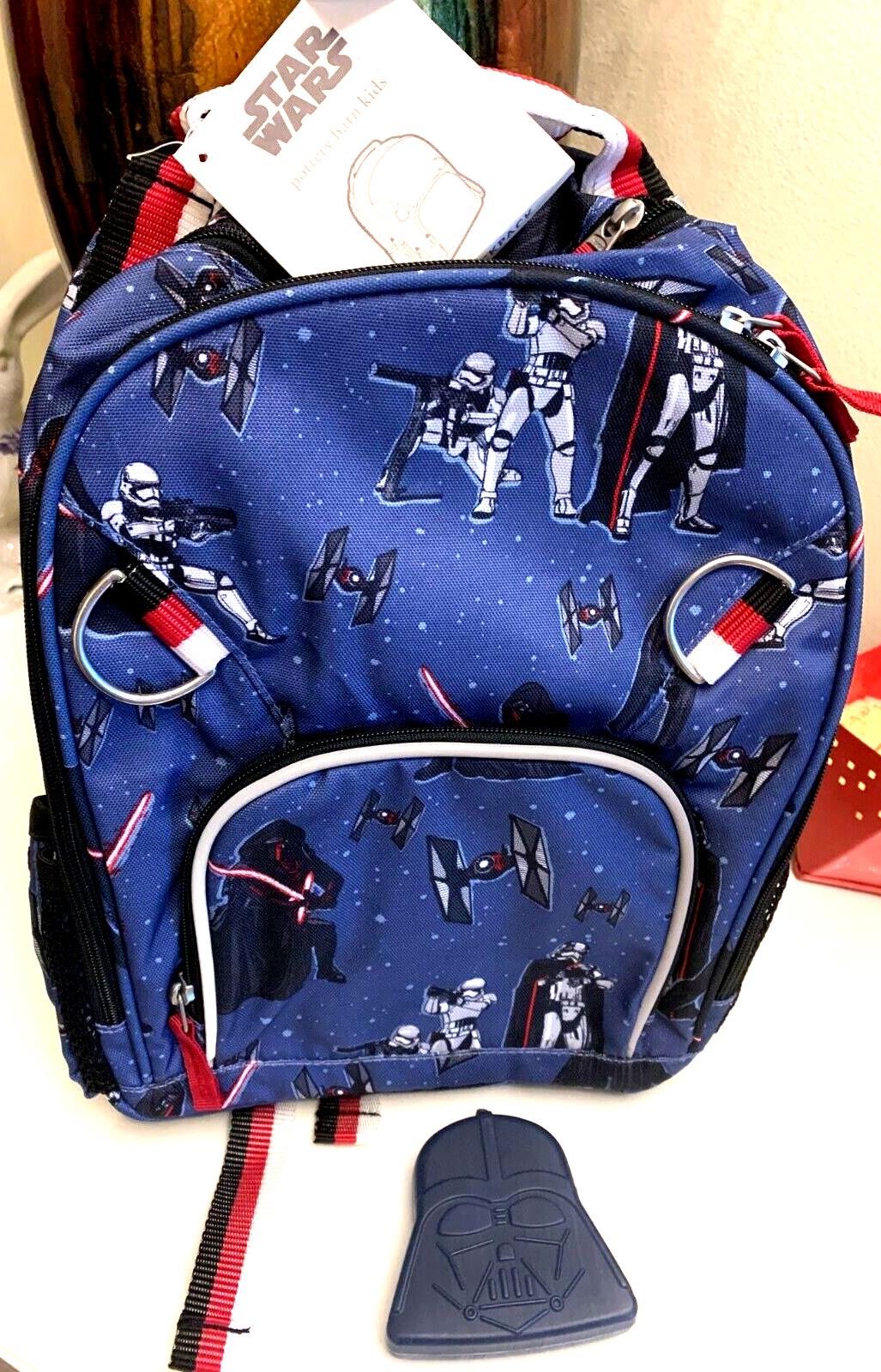 Pottery Barn School Disney STAR WARS Kylo Ren BACKPACK Jedi + travel Bag ?? n