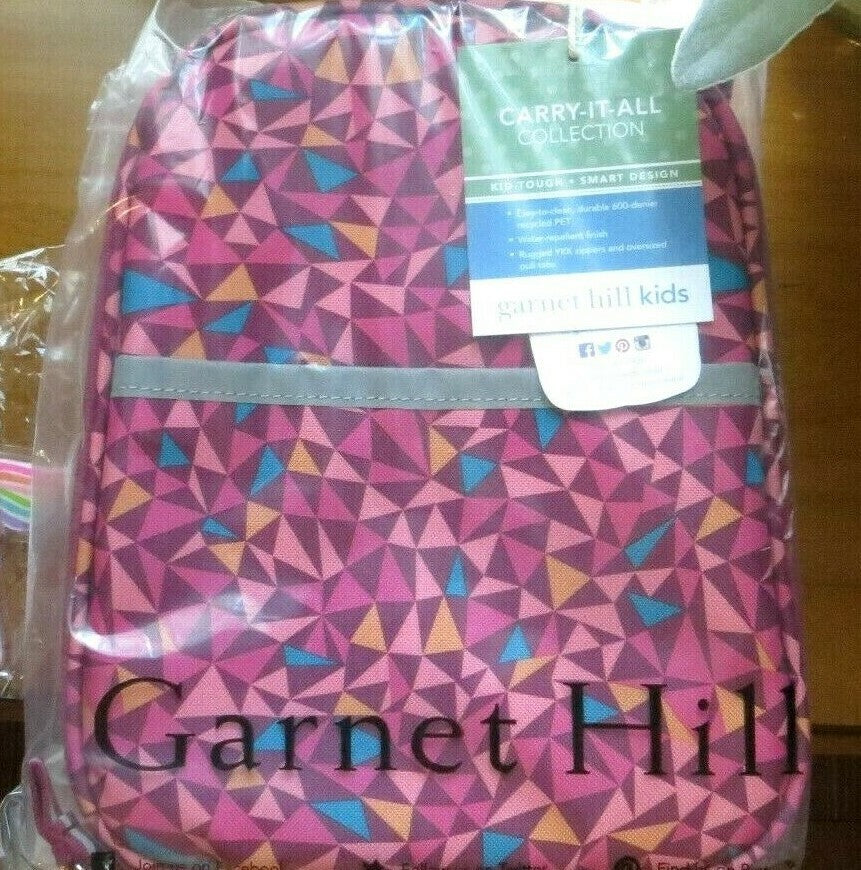 Garnet Hill LUNCH BOX school bag girl art holiday gift teen eco princess food n