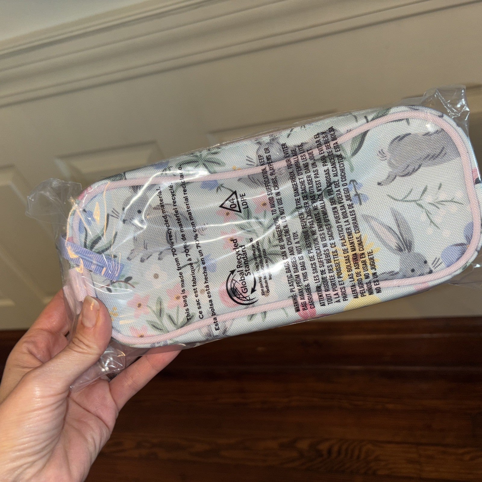 school Pottery Barn Disney Garden Flower PENCIL CASE bag princess floral gift /