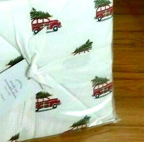 Pottery Barn PILLOW Cover Sham Car Holiday Disney gift party elf school Woody n