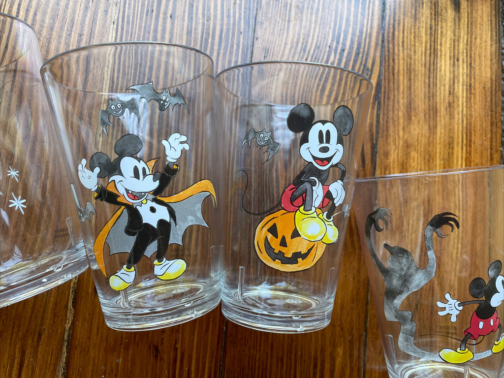 Disney Pottery Barn Mickey Mouse Cup Halloween Disney holiday gift kids SET 4