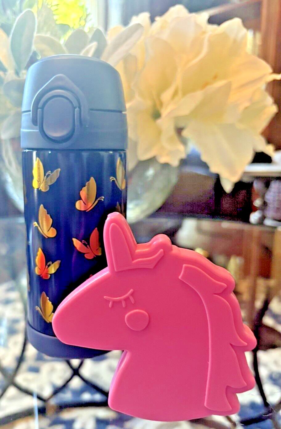Pottery Barn School Disney rainbow WATER igirl butterfly space+Unicorn ?? -