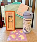 SNOOPY Pottery barn Kids school Glitter LUNCH Bag Peanuts WATER Disney Travel 1