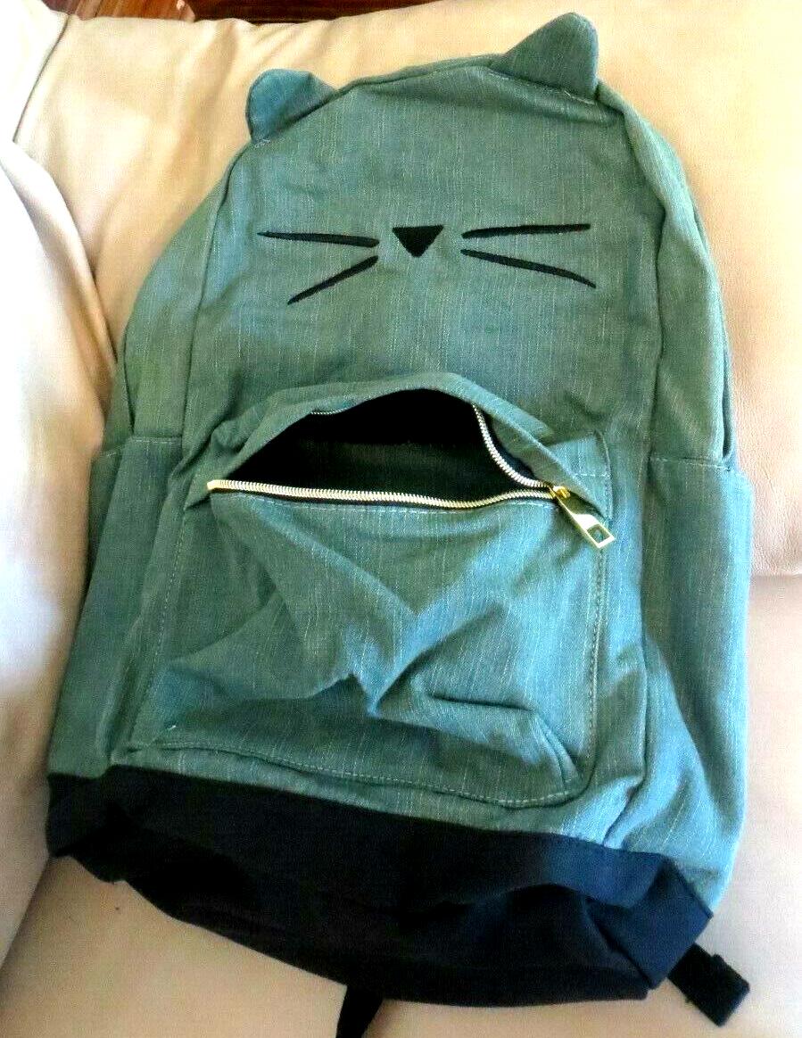 Pottery barn Disney School LARGE BACKPACK LUNCH TRAVEL Rainbow kitty bag ?? [