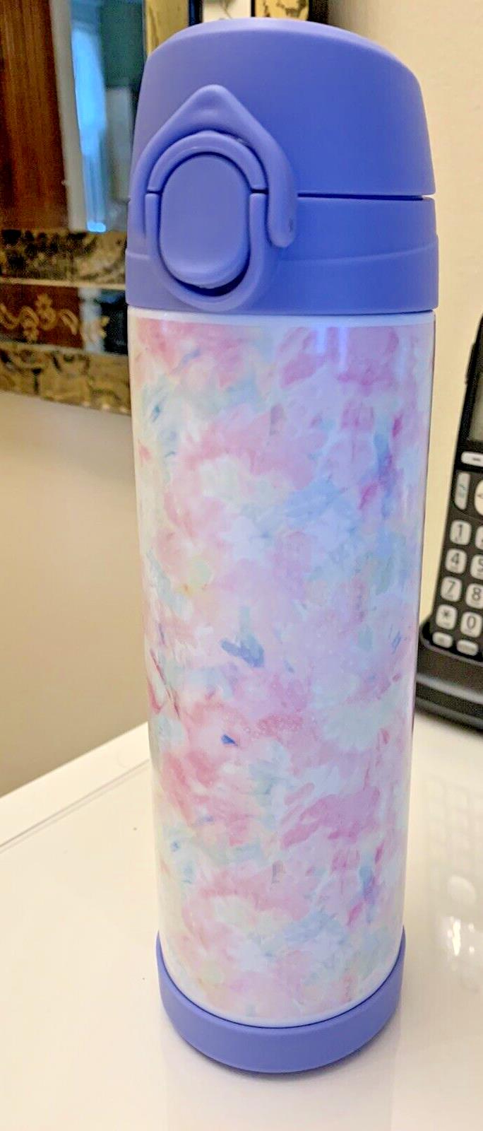 Pottery barn school Garden Party LARGE WATER BOTTLE school foral holiday gift n
