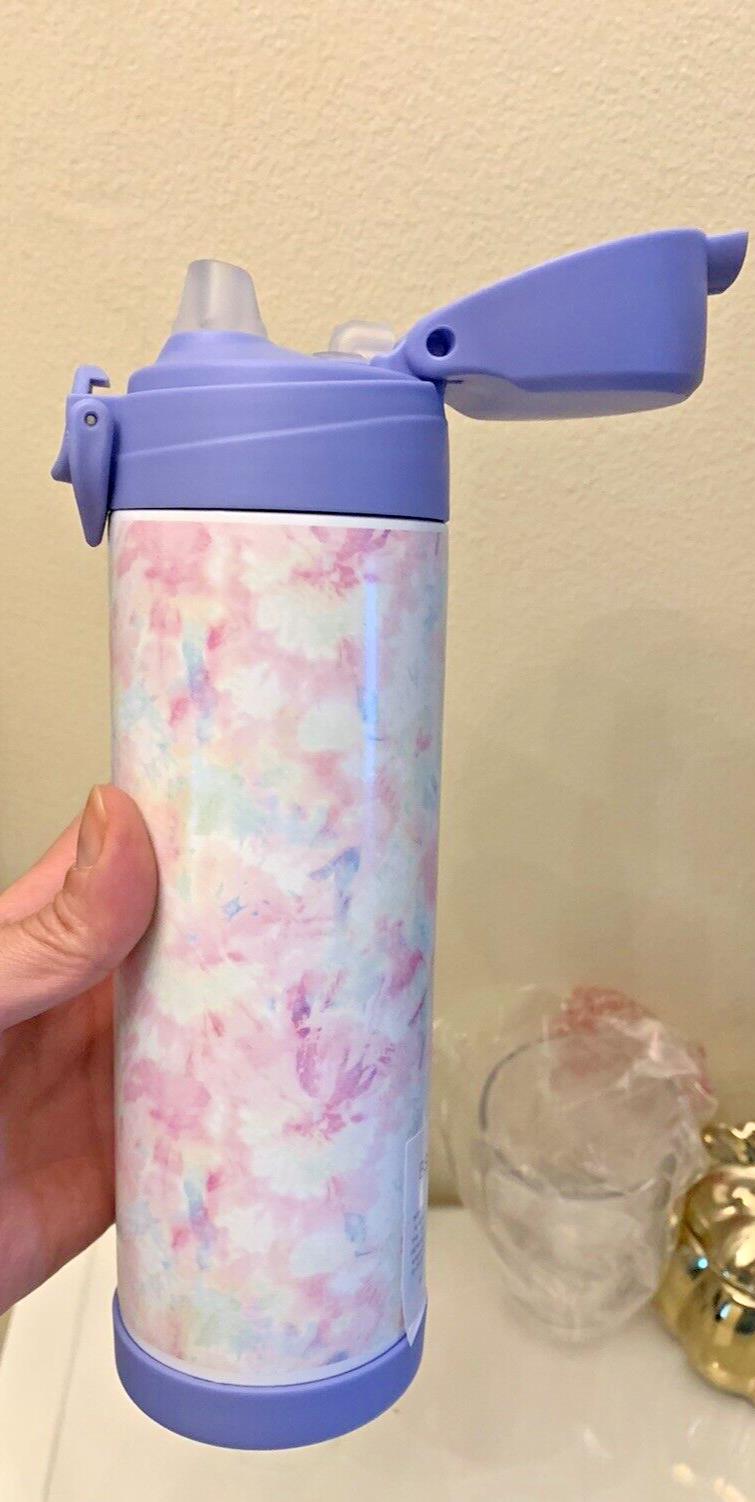 Pottery barn school Garden Party LARGE WATER BOTTLE school foral holiday gift n