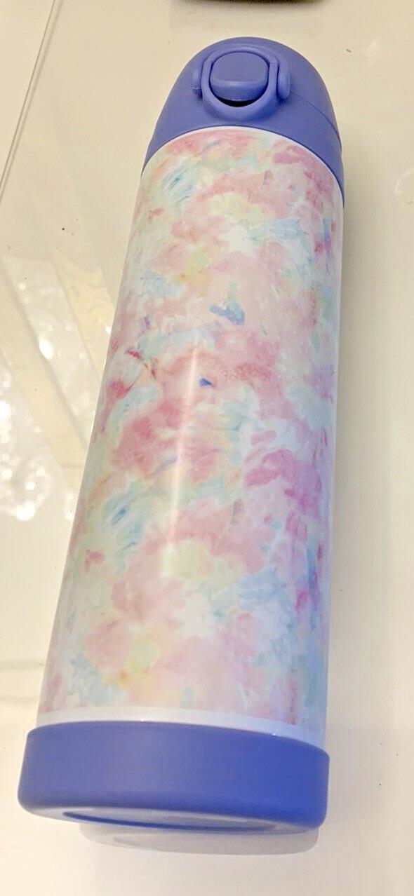 Pottery barn school Garden Party LARGE WATER BOTTLE school foral holiday gift n