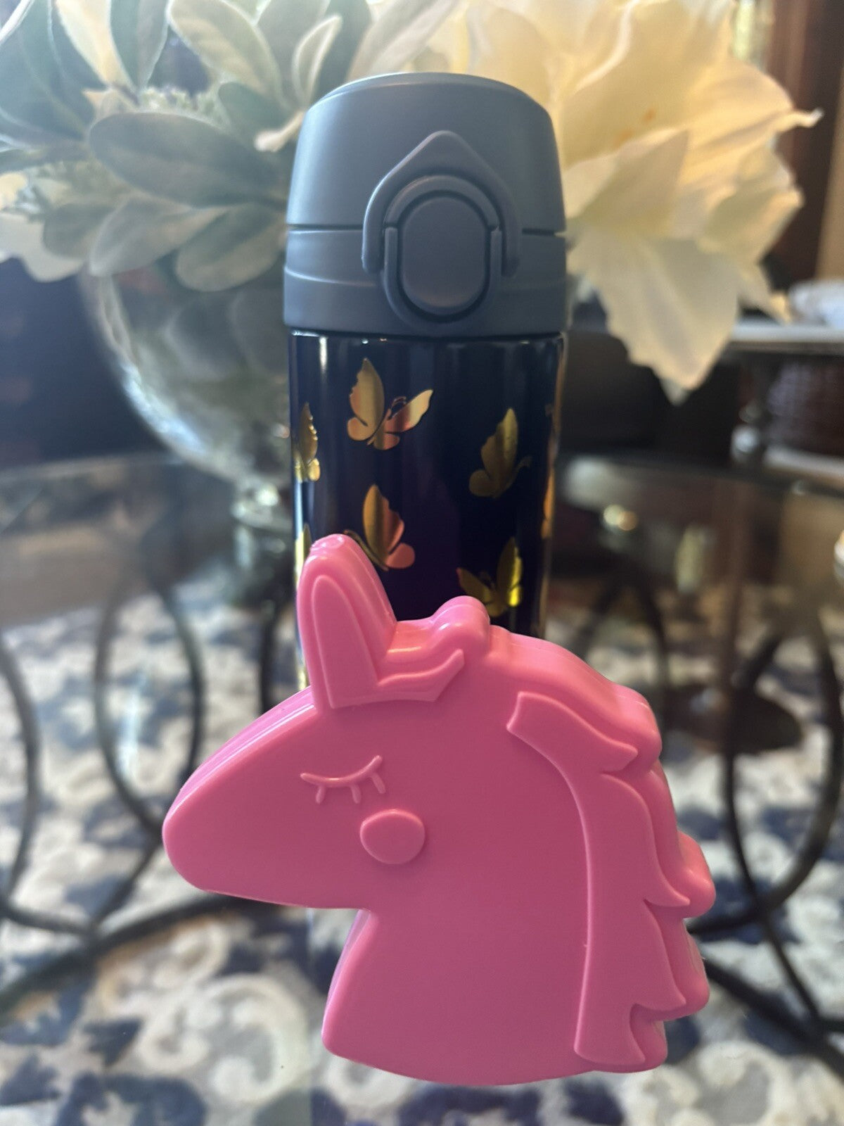 Pottery Barn School Disney rainbow WATER igirl butterfly space+Unicorn ?? -