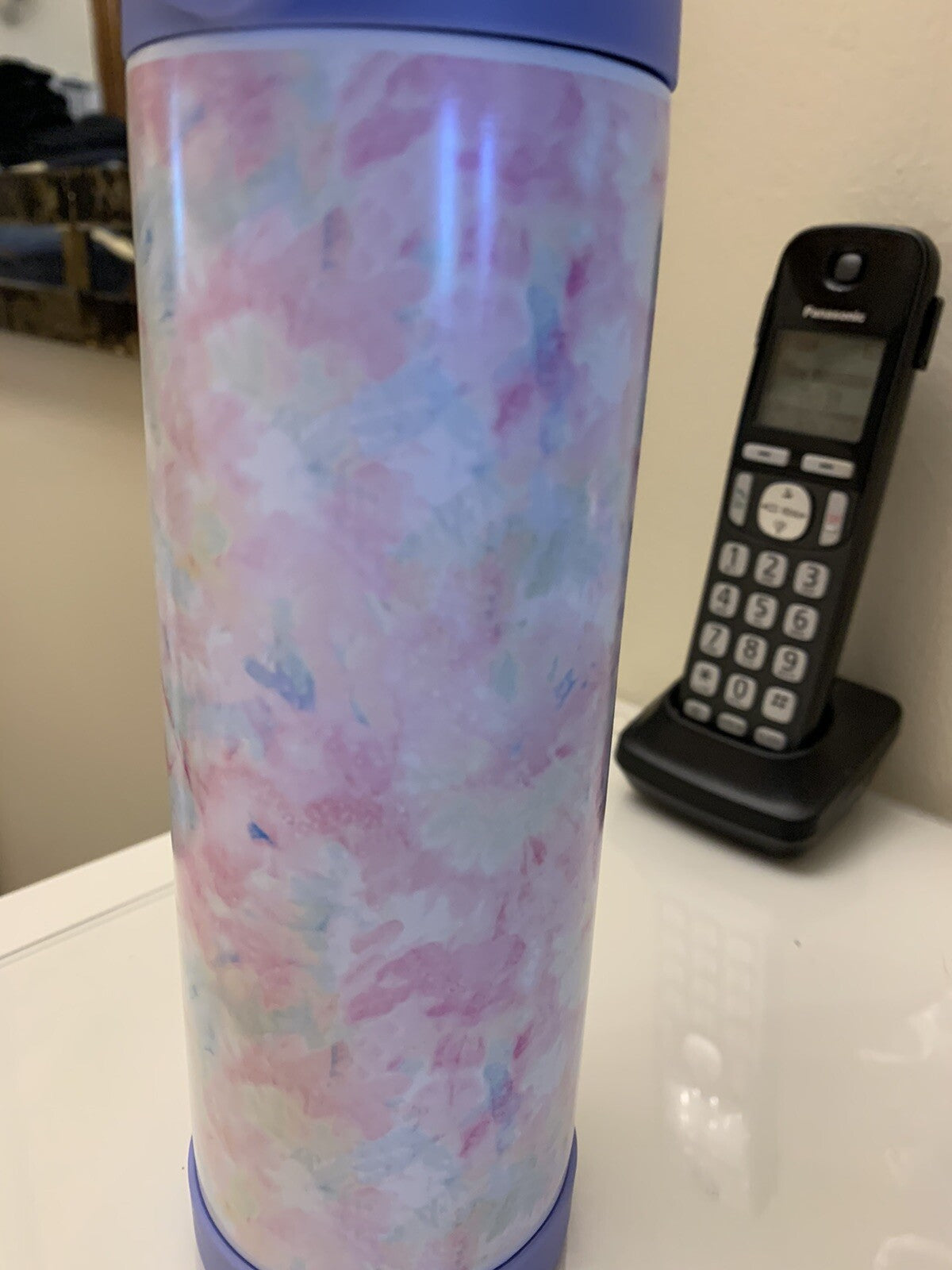 Pottery barn school Garden Party LARGE WATER BOTTLE school foral holiday gift n