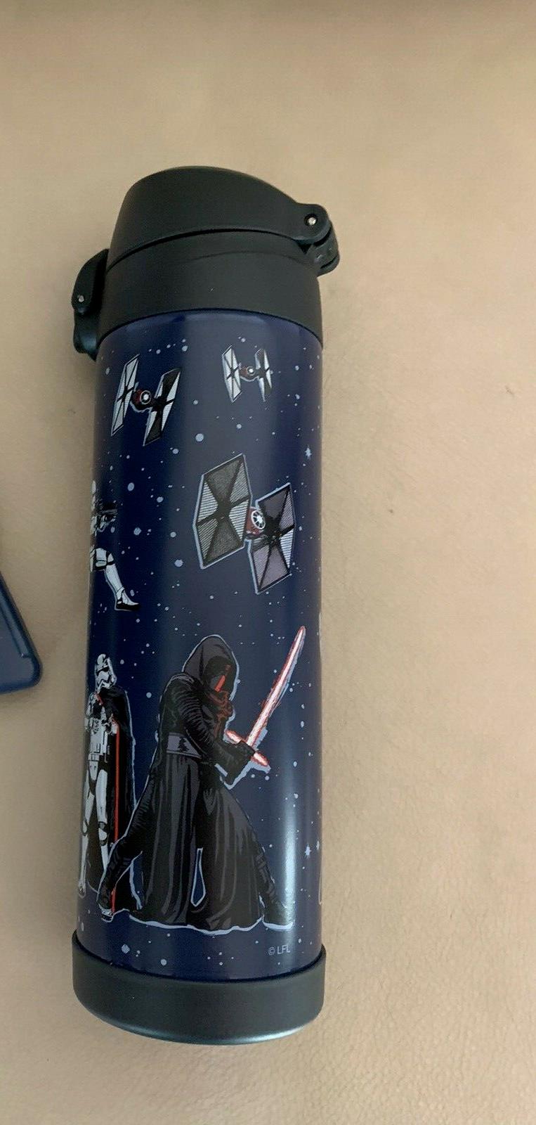 School Pottery barn STAR WARS spaceship WATER BOTTLE LUNCH Large Disney  ??  ]