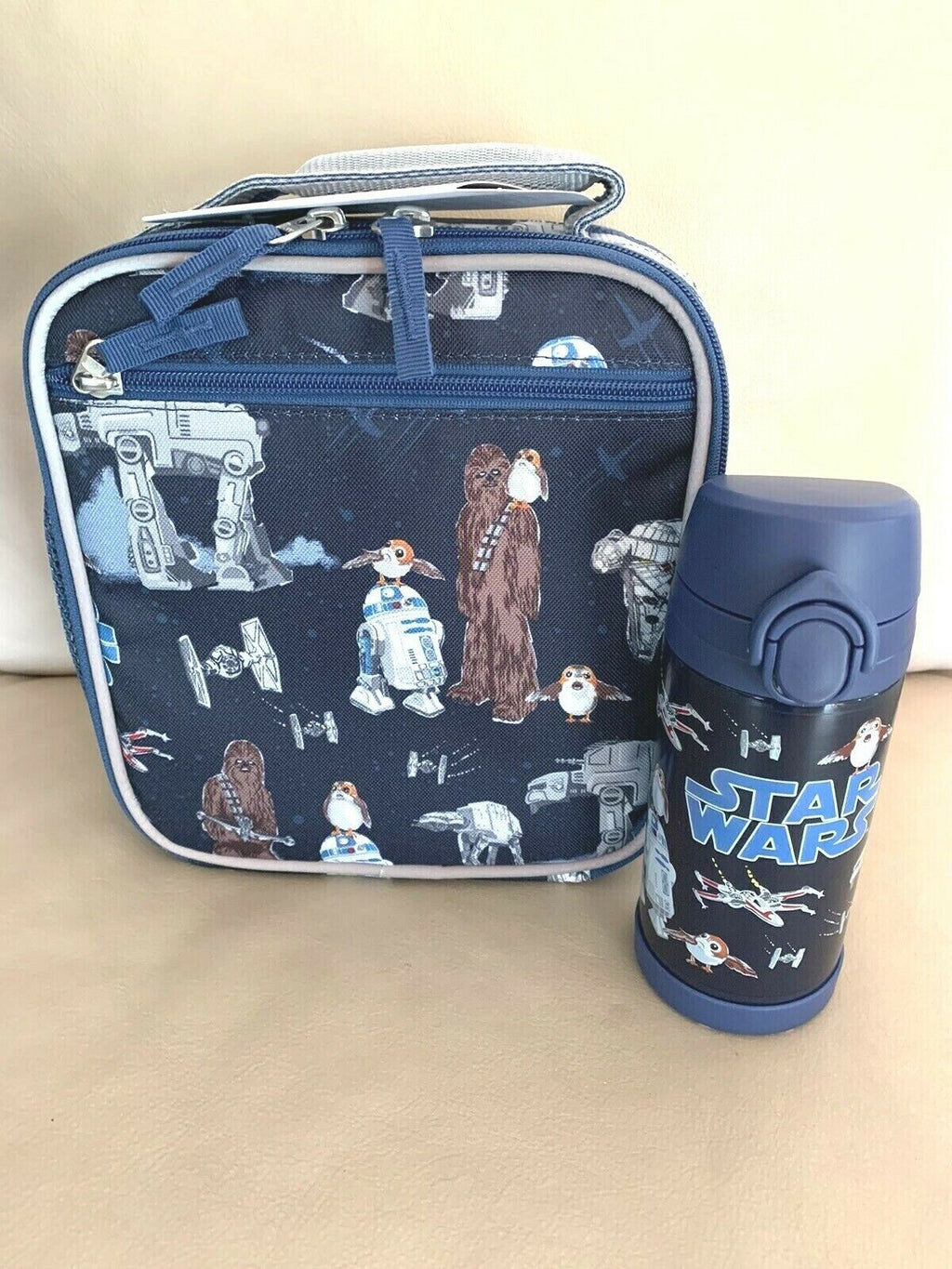 Pottery Barn Kids school Disney STAR WARS BACKPACK Solo Travel space boy pre k .