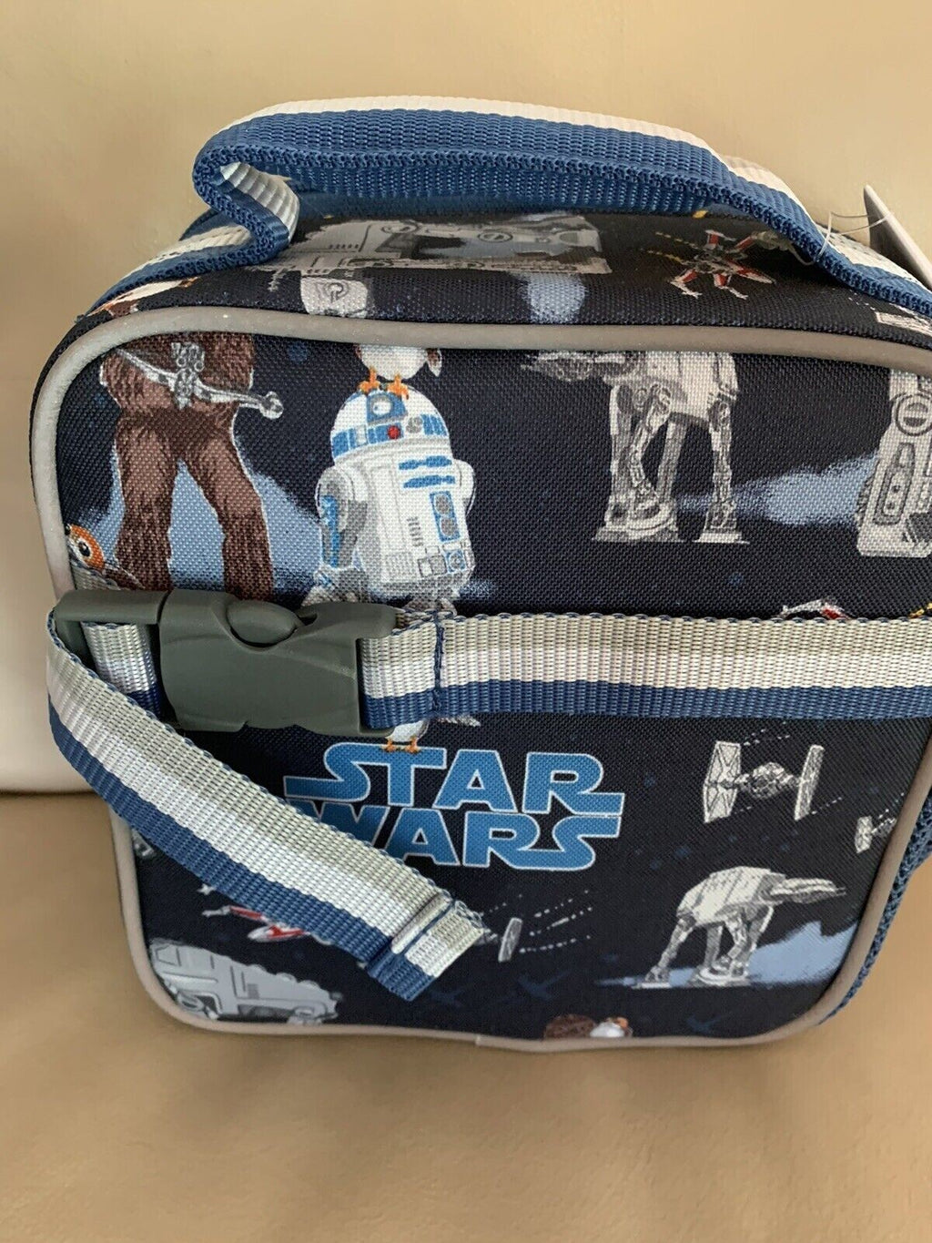 Pottery Barn Kids school Disney STAR WARS BACKPACK Solo Travel space boy pre k .