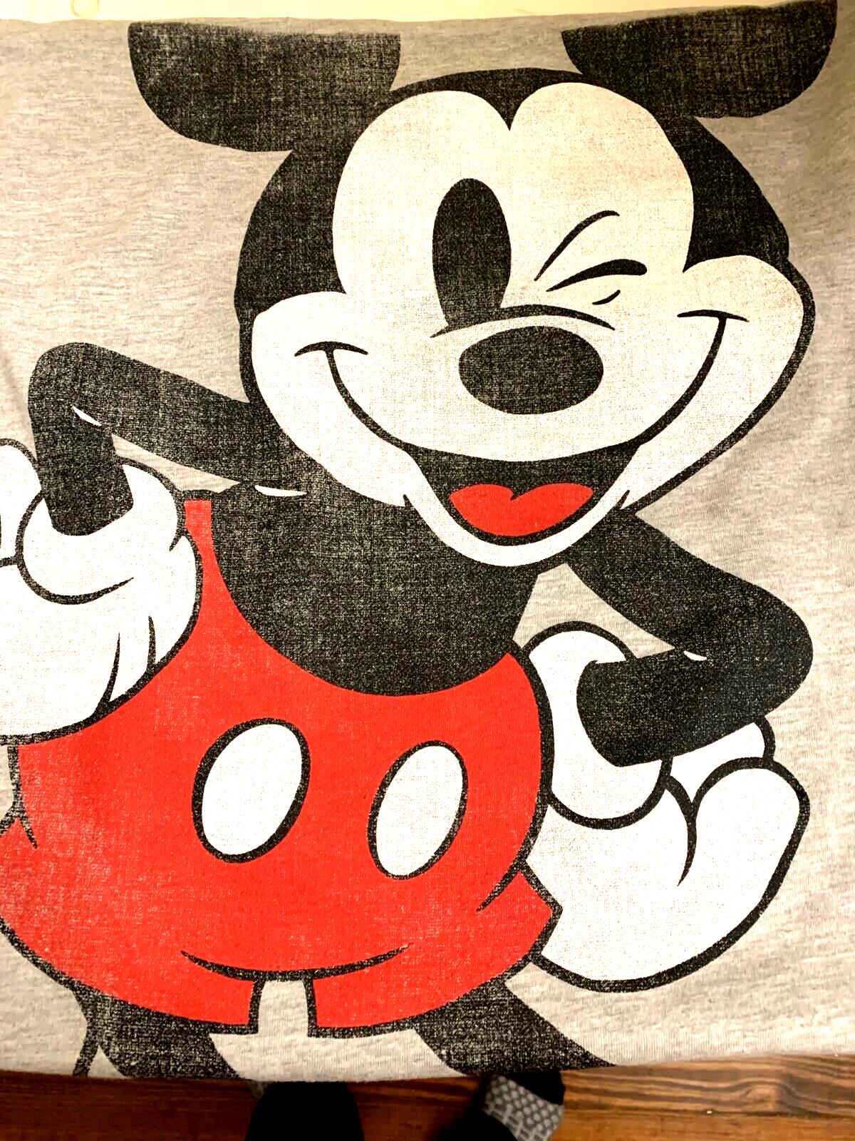 Pottery Barn MICKEY MOUSE pillow sham holiday gift school star Disney kid new -