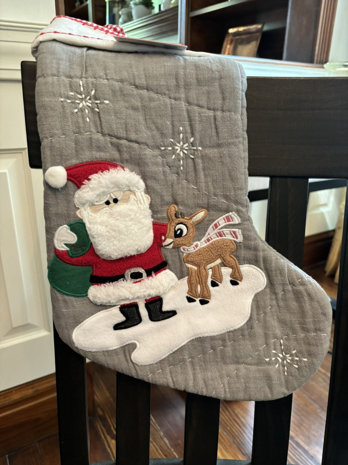 Disney Pottery Barn Holiday Christmas stocking Santa Rudolph Seuss tree Party ,