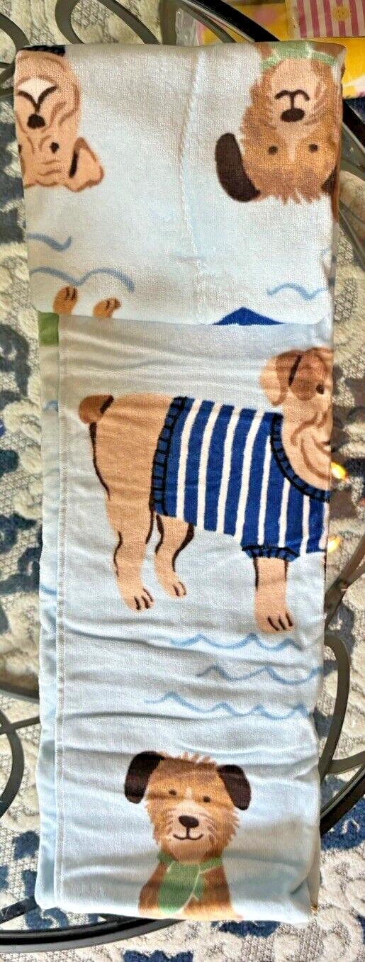 Pottery Barn Disney baby Bath Salty Dog Towel school pool Beach space travel ??.