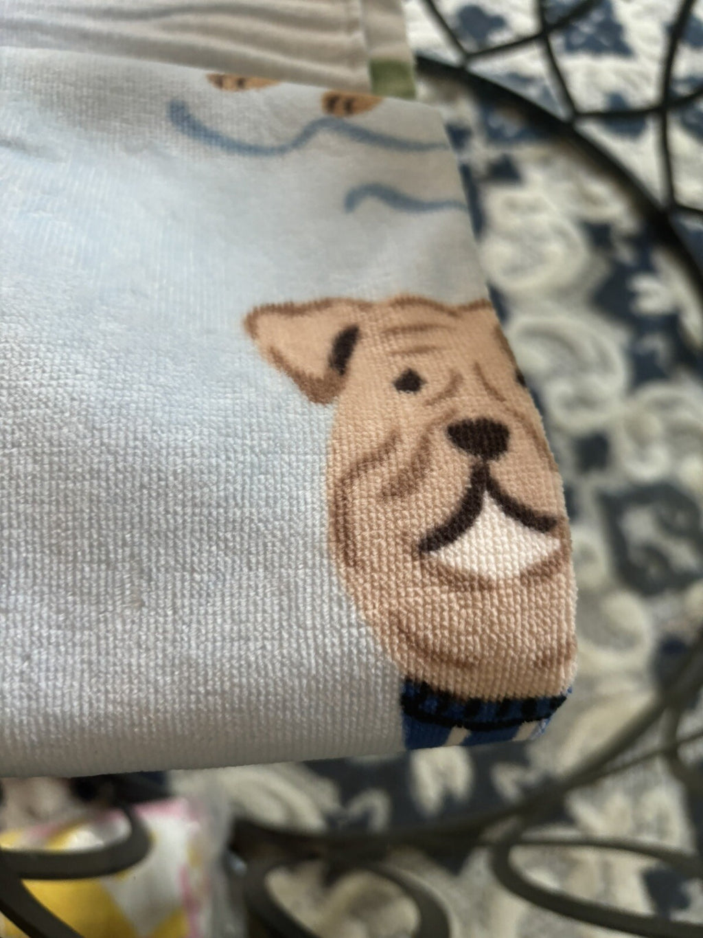 Pottery Barn Disney baby Bath Salty Dog Towel school pool Beach space travel ??.