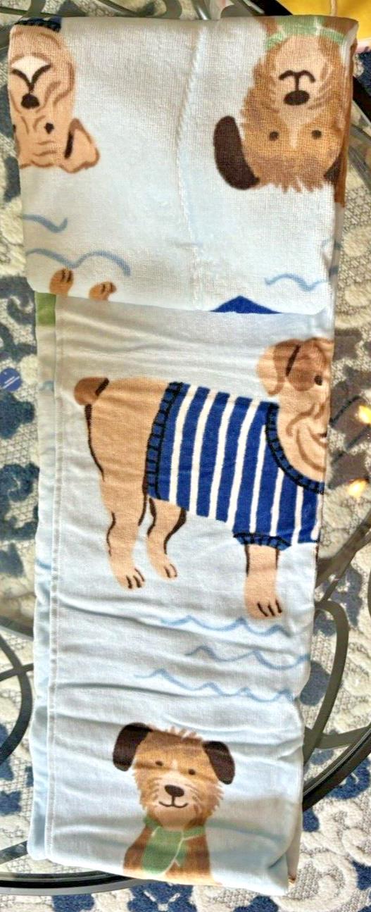 Pottery Barn Disney baby Bath Salty Dog Towel school pool Beach space travel ??.