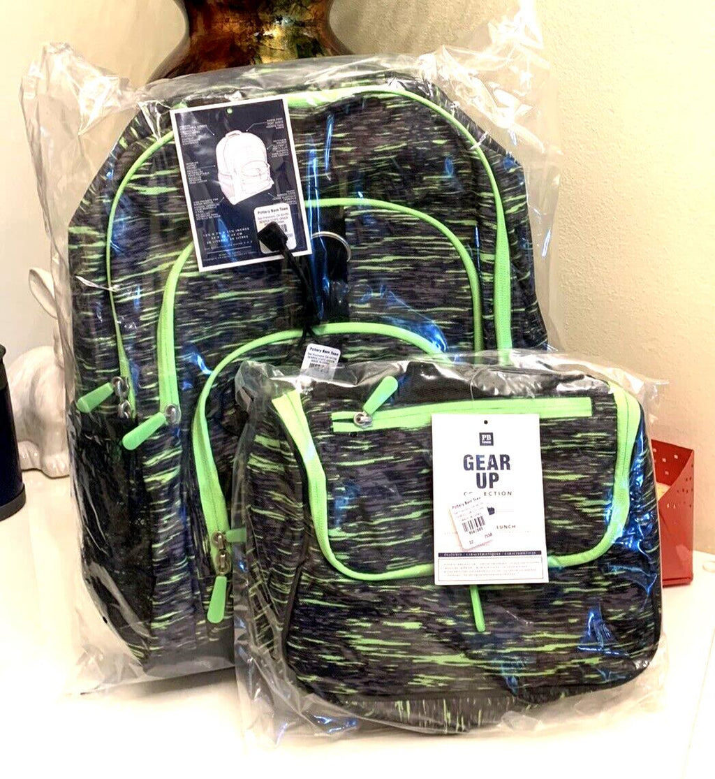 School Pottery Barn kids Disney backpack ?? Travel bag+Lunch bag sport boy .