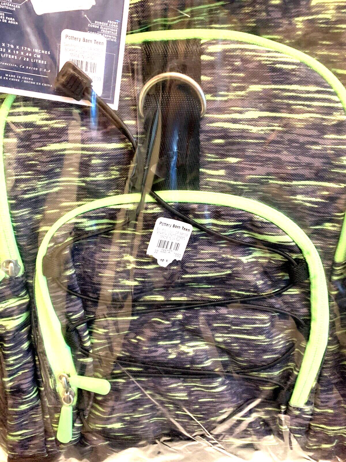 School Pottery Barn kids Disney backpack ?? Travel bag+Lunch bag sport boy .