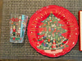 Pottery Barn Nutcracker Christmas Candy Cane PLATE + CUP holiday PARTY SET Kid
