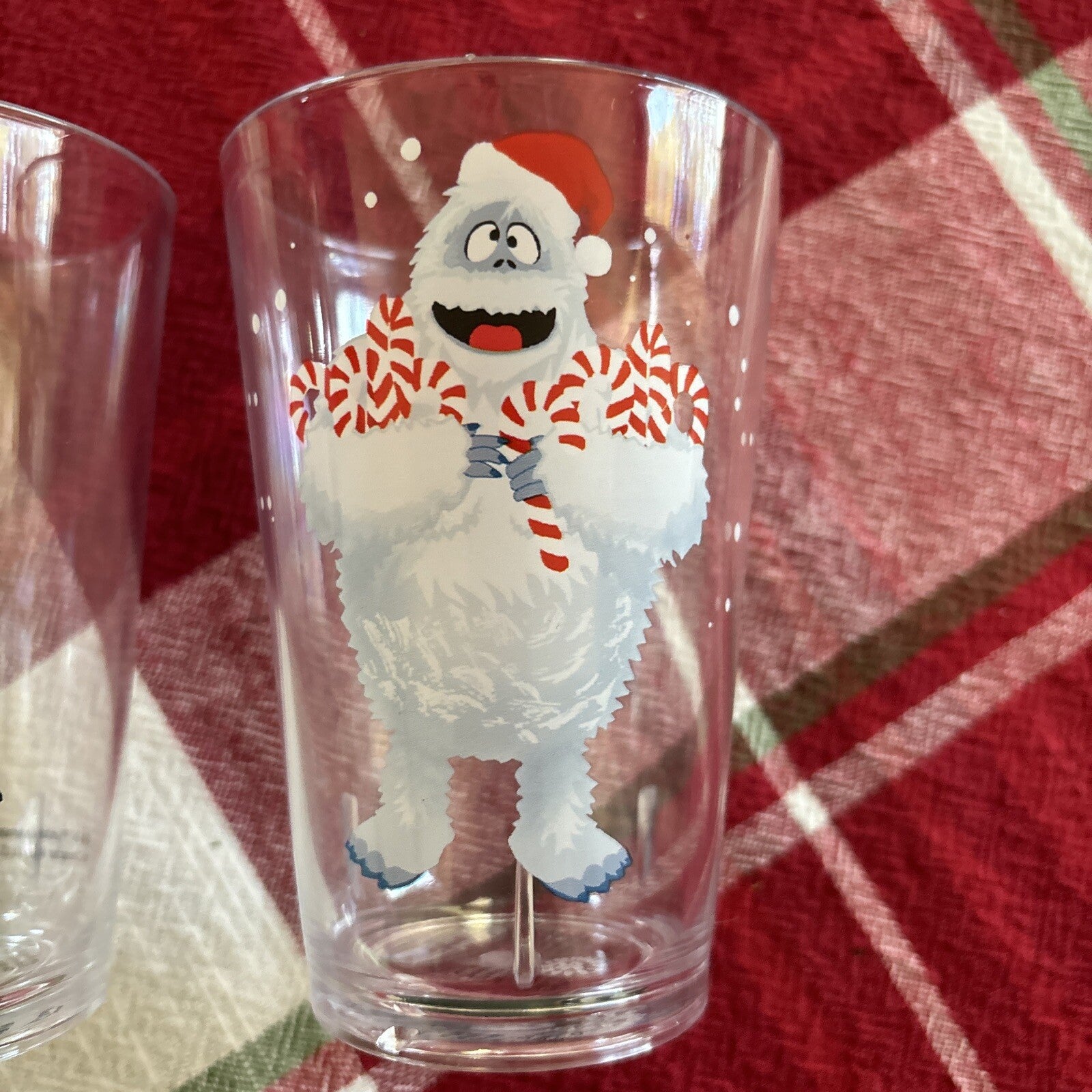 Disney Pottery Barn holiday Rudolph Reindeer Santa Christmas party CUP Set 4