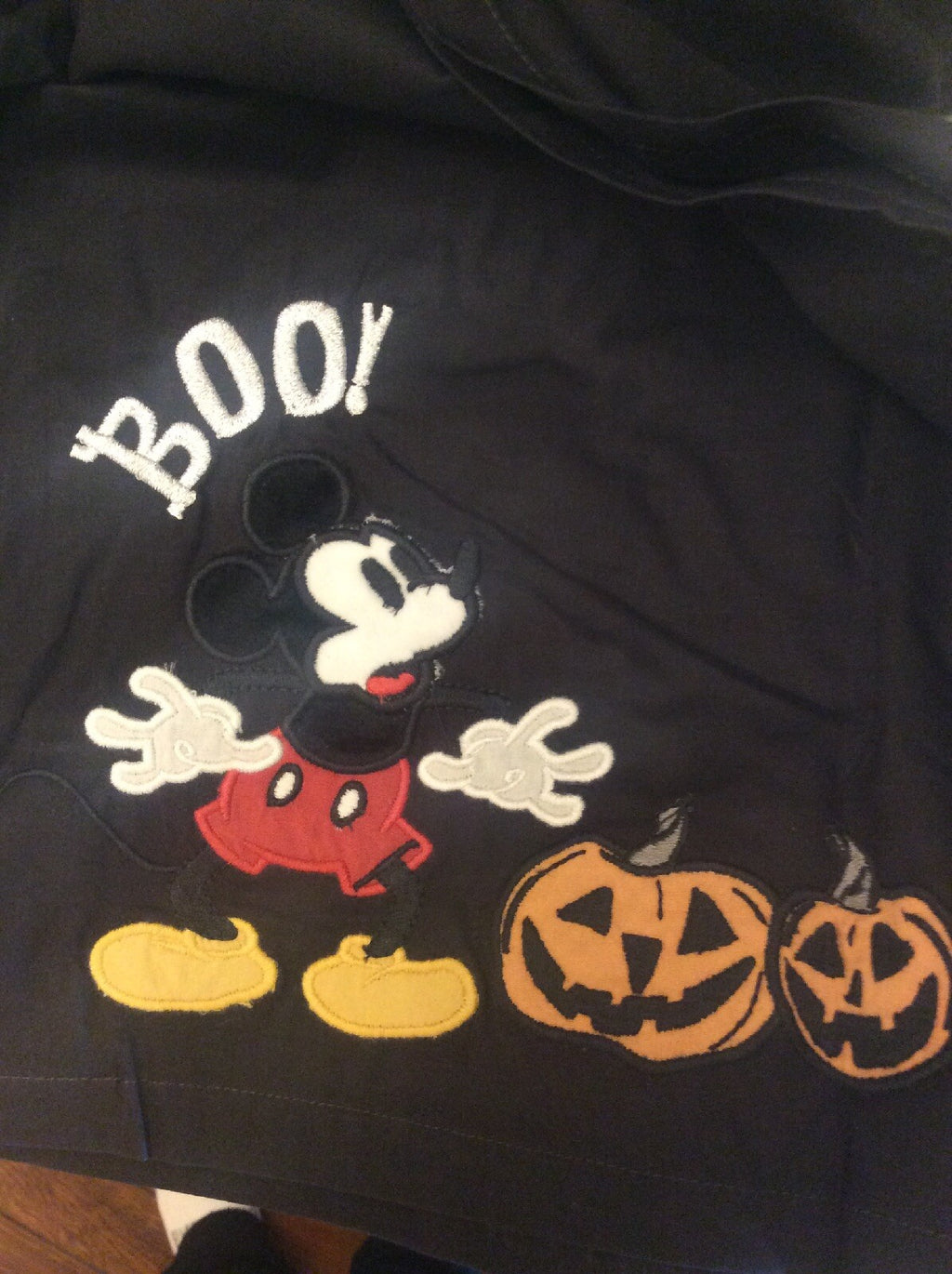 Disney Pottery Barn Mickey Mouse Holiday Table runner gift party halloween kid n