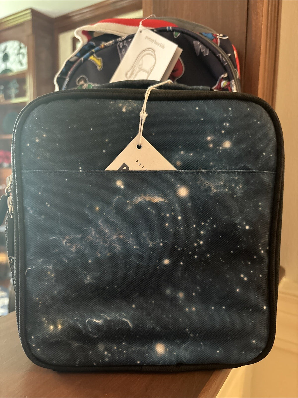 Pottery Barn school Disney Justice league Disney + Lunch Box bag batman flash .