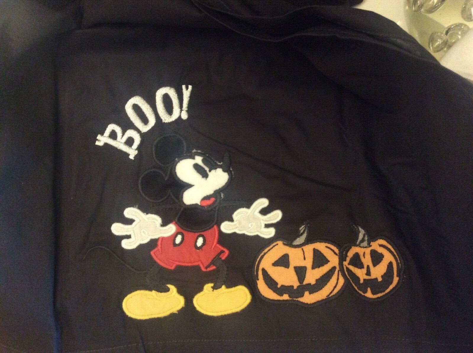Disney Pottery Barn Mickey Mouse Holiday Table runner gift party halloween kid n