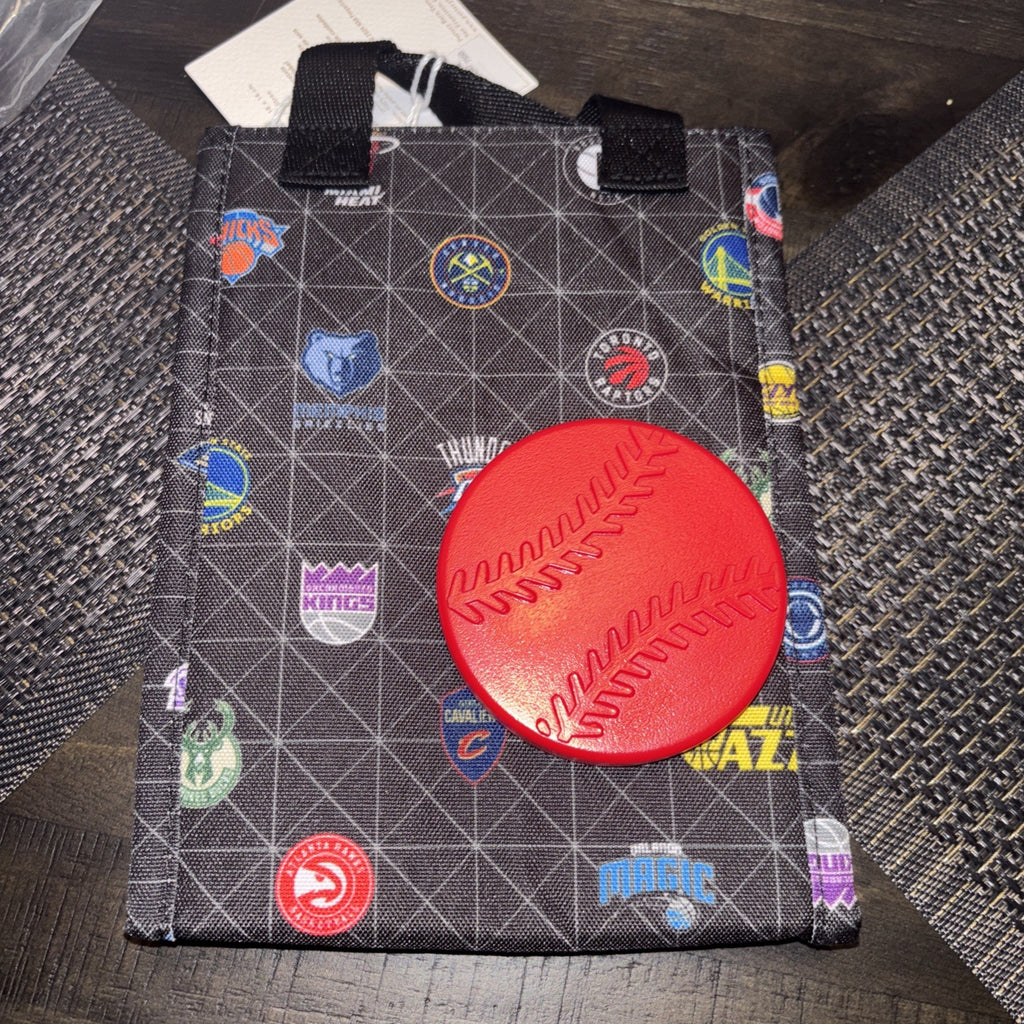Pottery Barn School NBA Basketball ?? Baseball Lunch Bag sport Disney travel boy