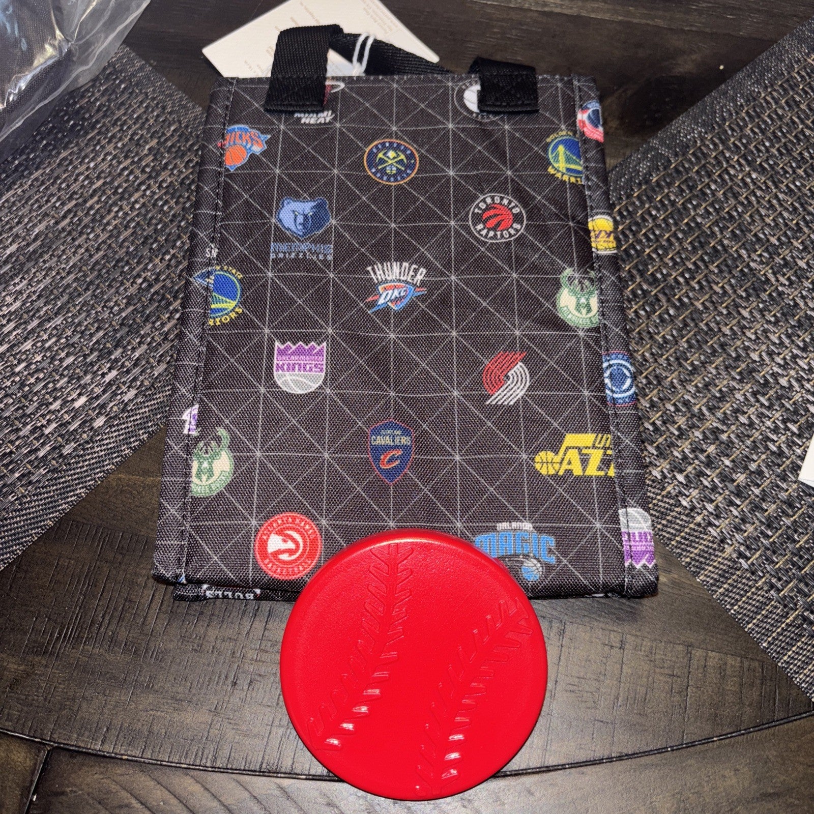 Pottery Barn School NBA Basketball ?? Baseball Lunch Bag sport Disney travel boy