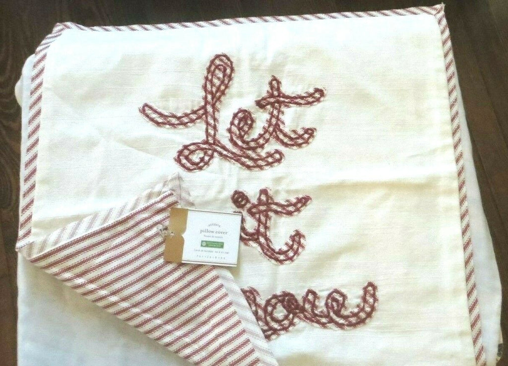 Pottery Barn plaid Holiday pillow cover Sham Christmas Disney lodge party gift ]