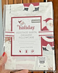Pottery Barn Christmas heritage Disney holiday pillowcase Rudolph Santa Gift ]