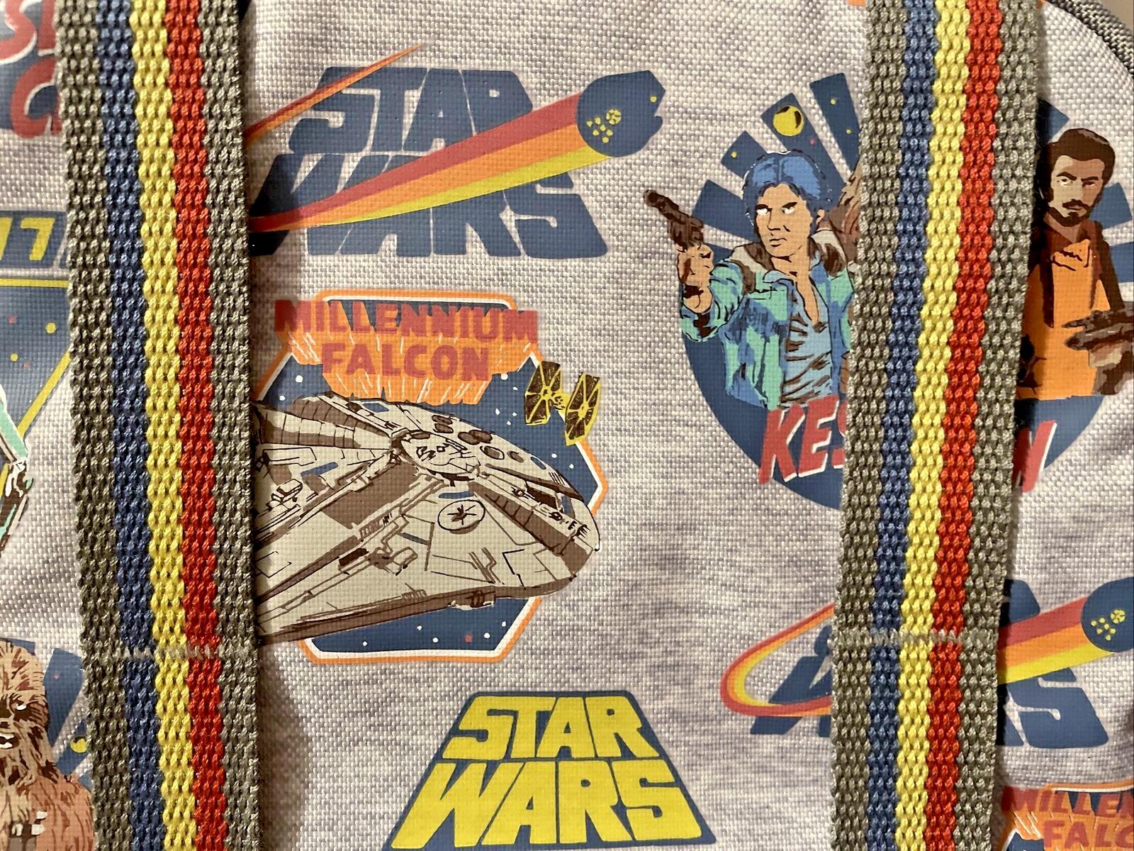 Pottery Barn School Disney Star Wars LUNCH BAG SOLO space travel Mandalorian [