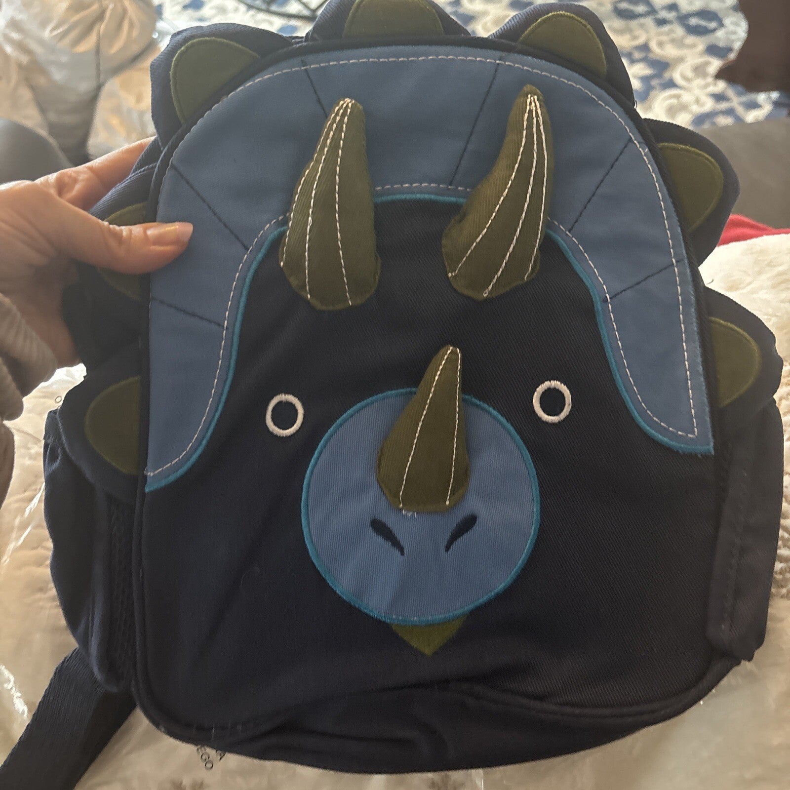 School Pottery Barn Disney Backpack bag Boy Dinosaur pre k travel Jurassic n