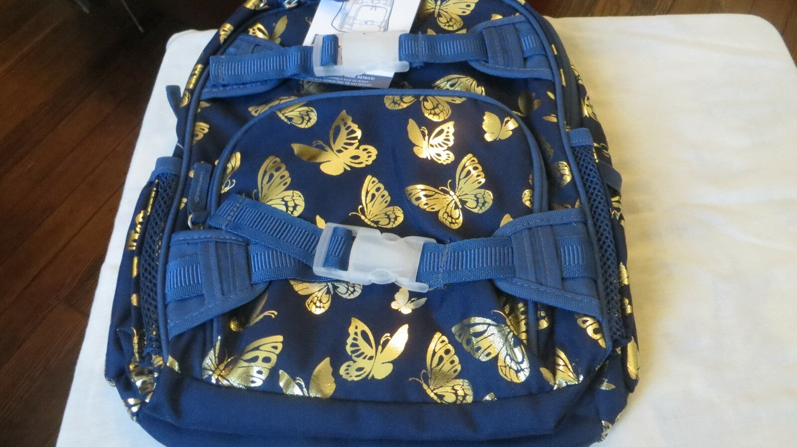 Pottery barn School LARGE BACKPACK +LUNCH BOX+WATER Disney Rainbow Bag set ?? .