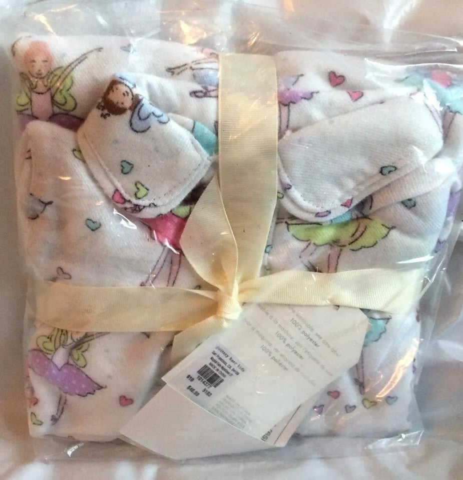 Pottery Barn Kids Holiday Birthday Flannel Pajama gown girl party Size 3 PJ  ]