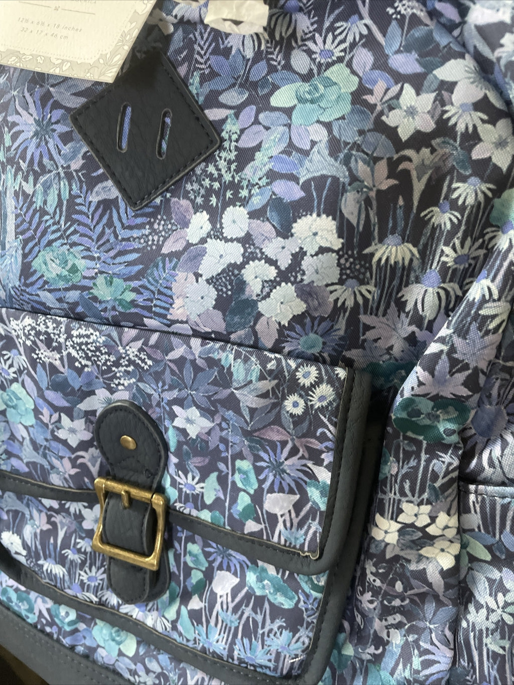 Pottery Barn school Disney Backpack flower floral Liberty London holiday teen .