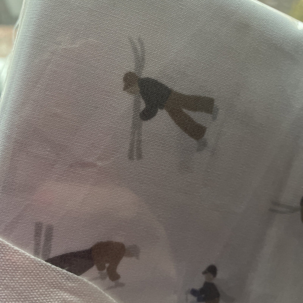 Pottery Barn holiday Christmas Disney lodge deer gift ski KING pillowcase SET 2n