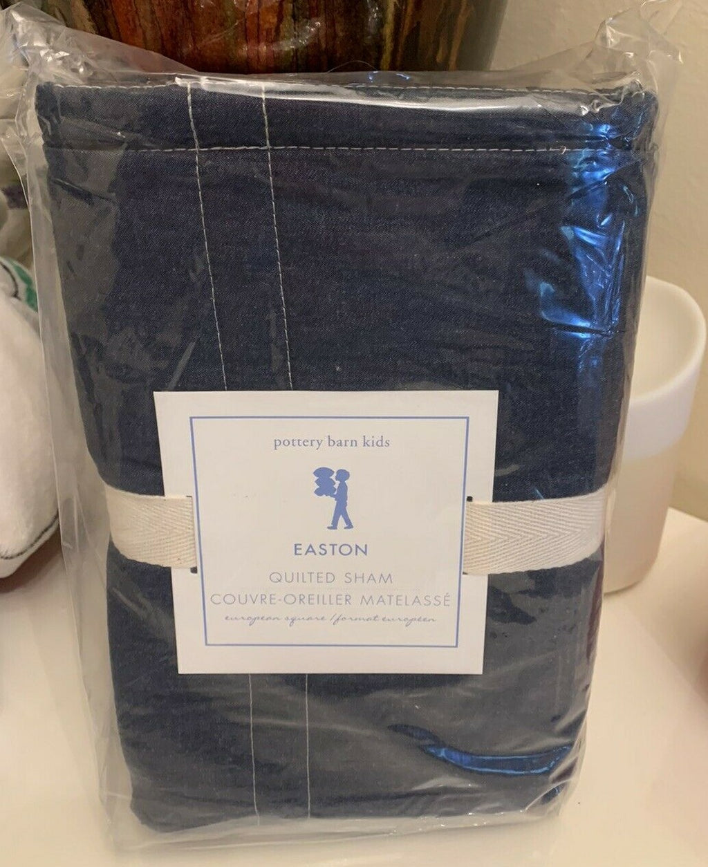 Pottery barn Pillow Sham cover Disney holiday party gift Sport space Denim Boy ]