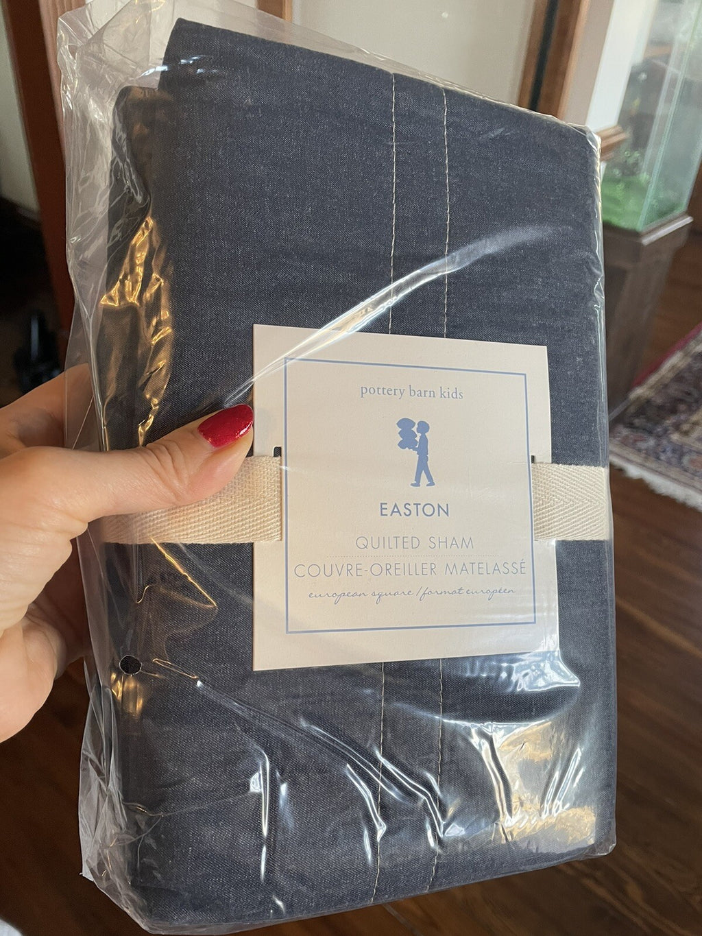 Pottery barn Pillow Sham cover Disney holiday party gift Sport space Denim Boy ]