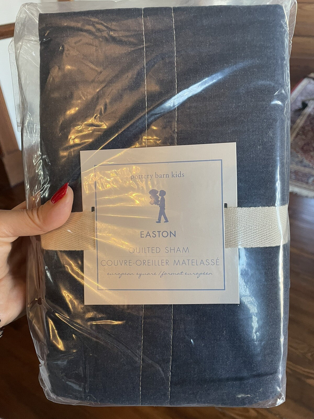 Pottery barn Pillow Sham cover Disney holiday party gift Sport space Denim Boy ]
