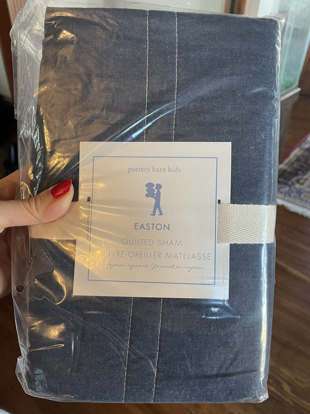Pottery barn Pillow Sham cover Disney holiday party gift Sport space Denim Boy ]