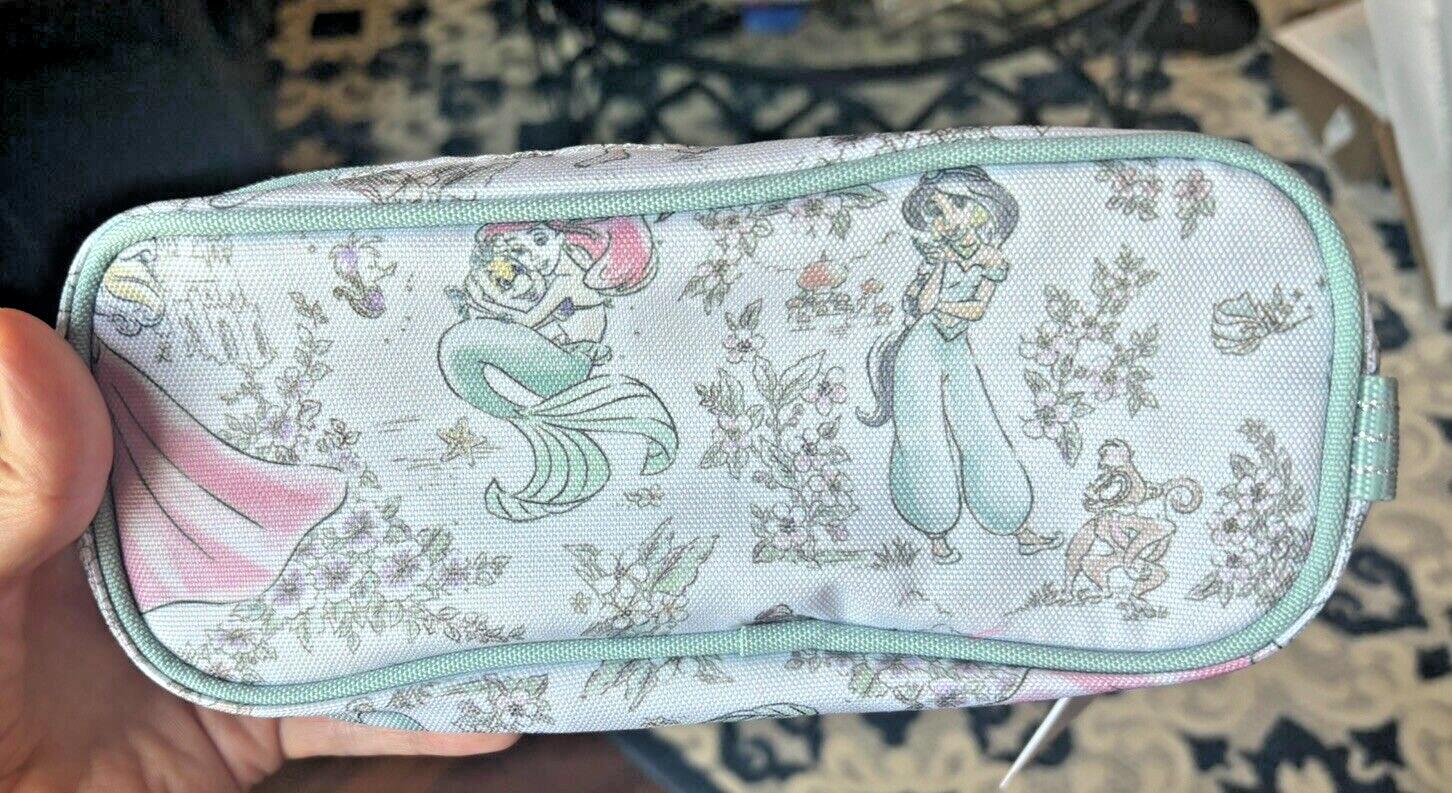 School Pottery Barn DISNEY Princess pencil CASE bag+Utensil Cinderella Belle n
