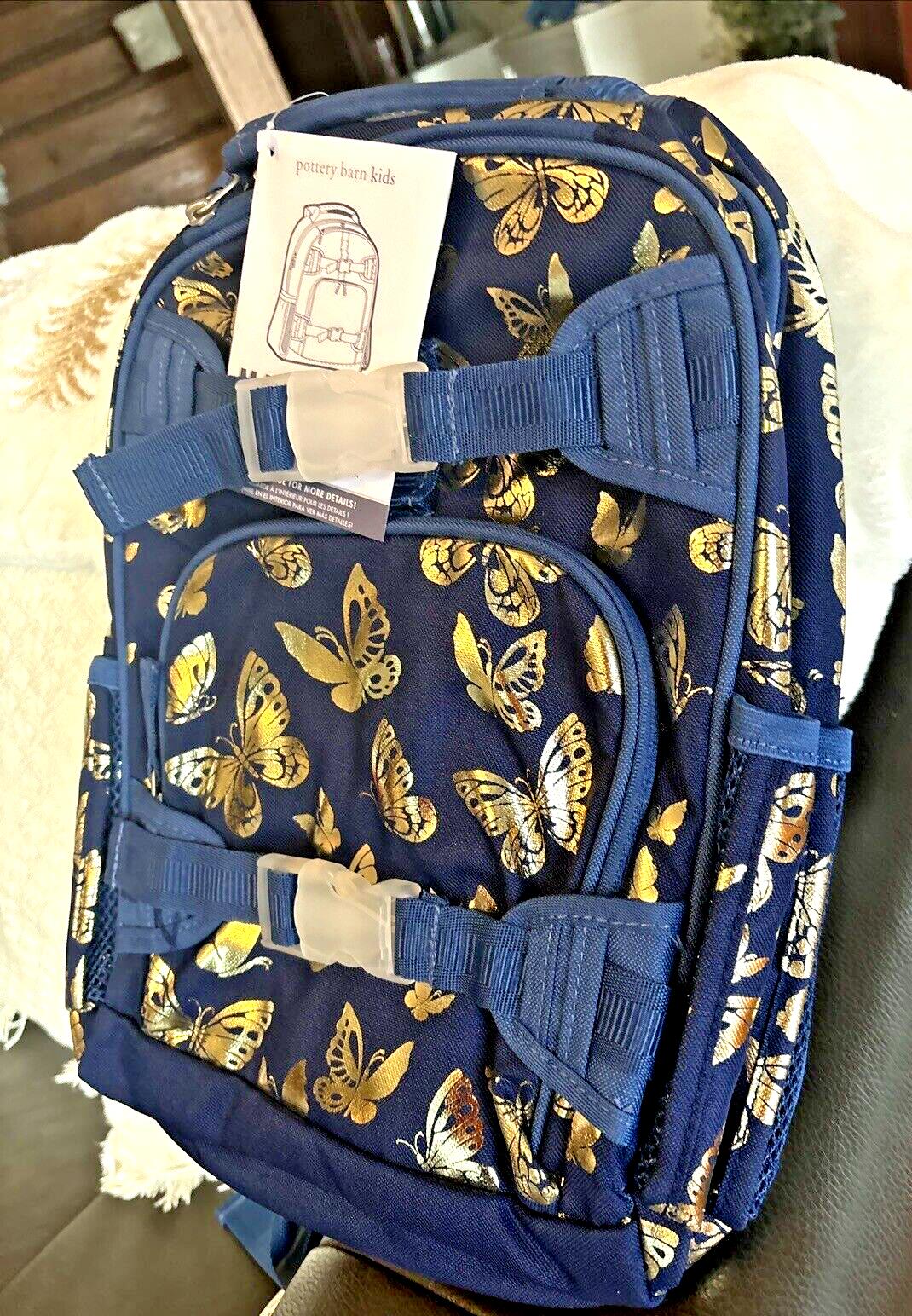 Disney School Pottery barn backpack Glitter Large travel princess girl  ?? .